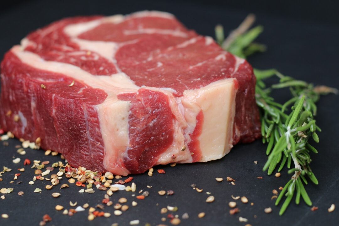 Hovězí steak před úpravou